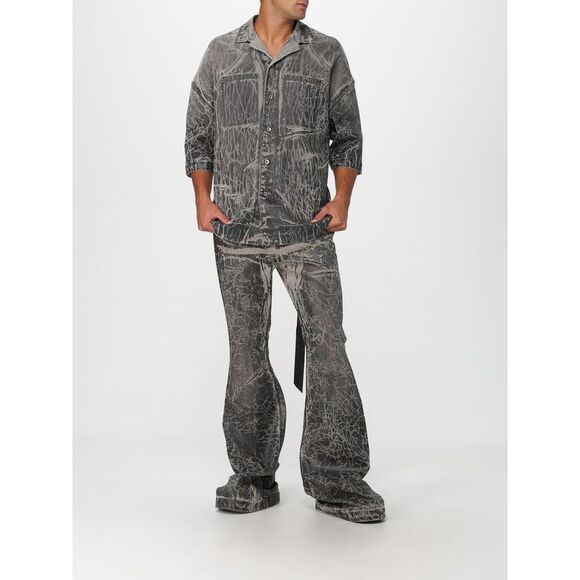 Rick Owens Drkshdw Shirt Men Grey - Picture 2 of 4